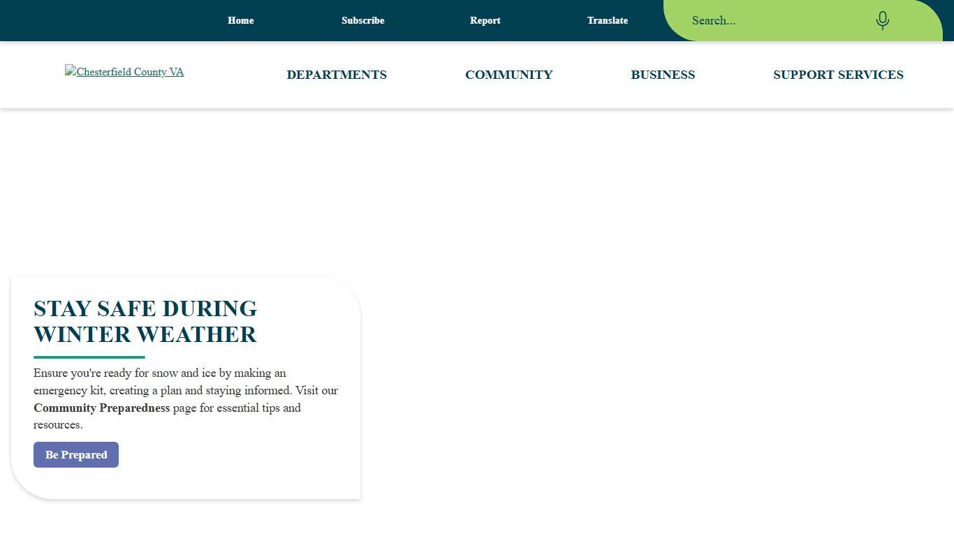 Chesterfield County, VA Official Website